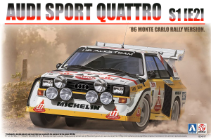 Beemax(Aoshima) No.21(10398) 1/24 Audi Sports Quattro S1[E2] "1986 Monte Carlo Rally / 1985 Sanremo Rally"