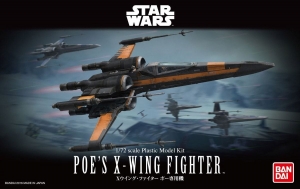 Bandai 210500 1/72 Poe's X-Wing Fighter [Star Wars]
