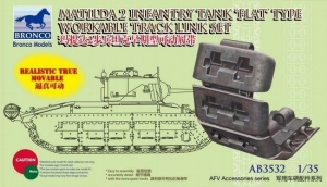 Bronco AB3532 1/35 Matilda 2 Infantry Tank 'Flat' Type Workable Track Link Set