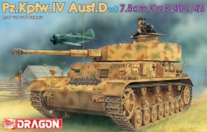Dragon 6330 1/35 Pz.Kfpw.IV Ausf.D mit 7.5cm Kw.K.40 L/43