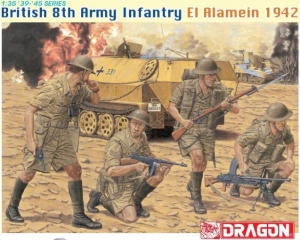 Dragon 6390 1/35 British 8th Army Infantry [El Alamein, 1942]