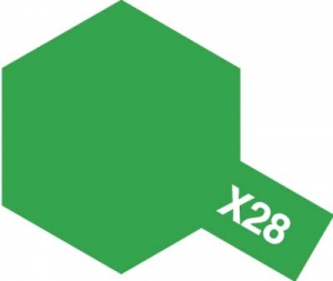 Tamiya Enamel Color X-28 Park Green (Gloss)