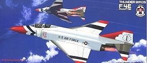 Fujimi 72166 1/72 F-4E Phantom II "Thunderbirds"