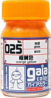 Gaianotes Color 025 Orange Yellow (15ml) [Gloss]