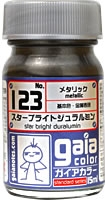 Gaianotes Color 123 Star Bright Duralumin (15ml) [Gloss Metallic]