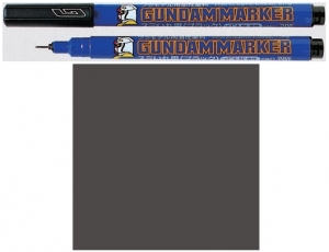Mr Hobby GM02 Gundam Marker Gray [Extra-Fine] (Permanent Ink)