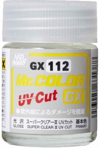 Mr Color GX-112 Super Clear III (18ml) [Gloss UV Cut]
