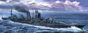 Hasegawa 40076 1/350 IJN Light Cruiser Agano (&#38463;&#36032;&#37326;)