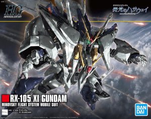 Bandai HG-UC238(5061331) 1/144 RX-105 Xi Gundam