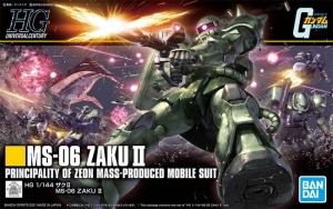 Bandai HG-UC241(5061545) 1/144 MS-06 Zaku II