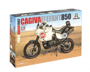 Italeri 4643 1/9 Cagiva Elefant 850 "Paris-Dakar Rally 1987"