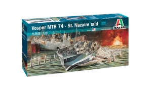 Italeri 5619 1/35 Vosper 72'6" MTB 74 "St. Nazaire Raid"