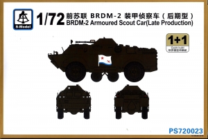 S-Model PS720023 1/72 BRDM-2 Armoured Scott Car (Late Production) (2 Kits)
