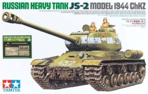 Tamiya 25146 1/35 Russian Heavy Tank JS-2 "Model 1944 ChKZ" (w/Aber PE Parts & Metal Gun Barrel)
