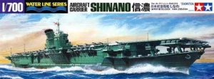 Tamiya 31215 1/700 Japanese Aircraft Carrier Shinano (&#20449;&#28611;)