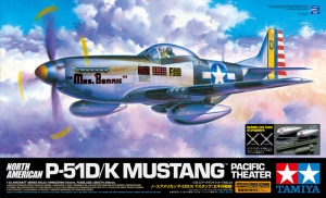 Tamiya 60323 1/32 North American P-51D/P-51K/F-6D Mustang "Pacific Theater"
