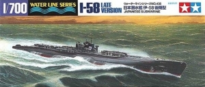 Tamiya 31435 1/700 Japanese Submarine I-58 Late Version