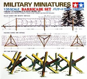 Tamiya 35027 1/35 Barricade Set