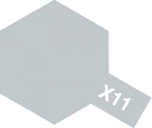 Tamiya Acrylic Color X-11 Chrome Silver (Gloss Metallic)