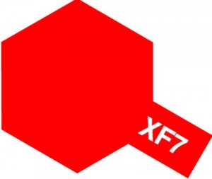 Tamiya Acrylic Color XF-7 Flat Red (Flat)