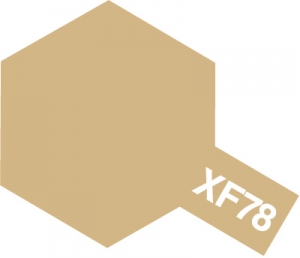 Tamiya Acrylic Color XF-78 Wooden Deck Tan (Flat)