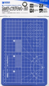 Wave HT-097 Cutting Mat (A5 size / Blue)