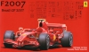 Fujimi GP-SP(09072) 1/20 Ferrari F2007 - Brazil Grand Prix 2007 w/Photo-Etched Parts & Finisher's Professional Paint (Italian Red)
