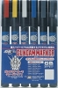 Mr Hobby GMS109 Gundam Marker for SEED (6 Colors Set)