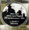 Infini Model IR-0202W Ultra Fine White Lycra Rigging [20 denier(0.048mm), 45m(145ft)] (for <1/700 Ship)