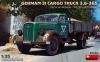 MiniArt 35442 1/35 German 3t Cargo Truck 3,6-36S (Pritsche-Normal-Type. Military Service) [Opel Blitz]