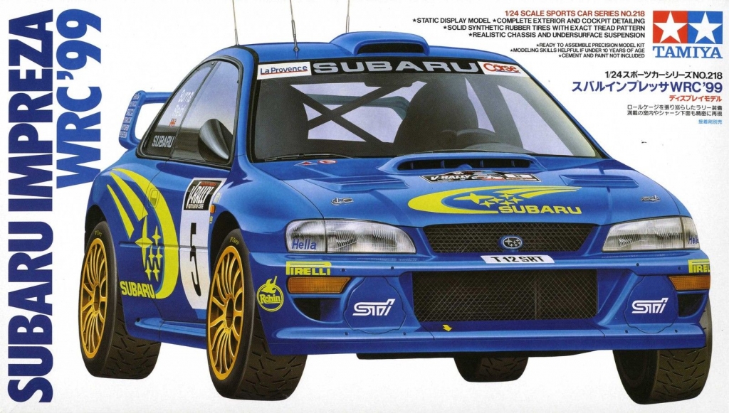 tamiya xb subaru impreza